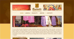 Desktop Screenshot of laboratoriobaldelli.it