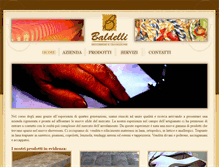 Tablet Screenshot of laboratoriobaldelli.it